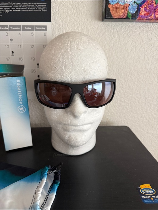 Von Zipper suplex new sunglasses rose lens/ flas silver mirror main image 6